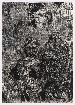 Kapeller, Peter; untitled, 1996, ink on paper, 50x35 cm