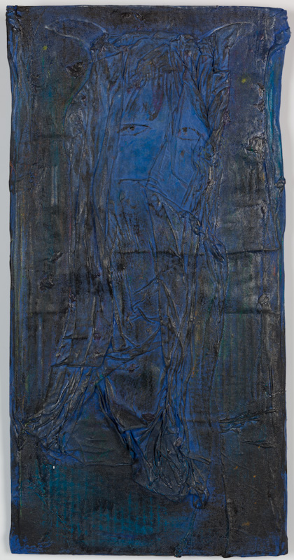 Kijima, Saï; Mi ru, 2009, relief, painted textile on card board, 49x26 cm