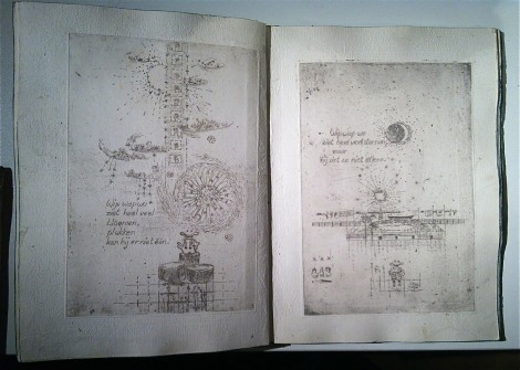 Jonkers, Bertus; Book, n.d., 22 pages, etchings, SH11703