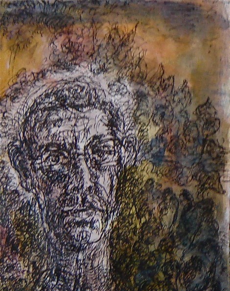 Bossert, Herman; 2010-14 detail, self-portrait