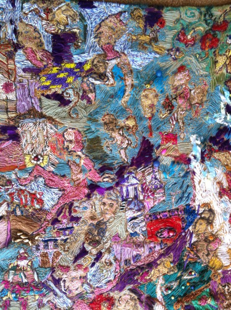 Zalin, Karin; Untitled tapestry, 2013, detail