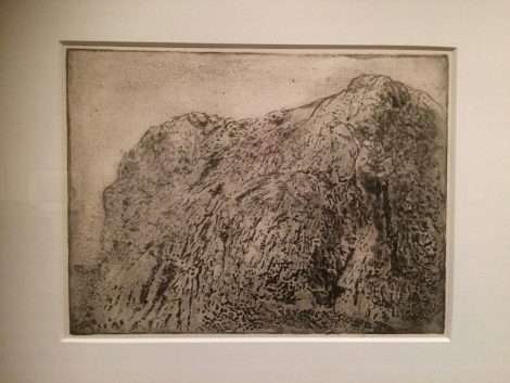 Jonkers' etching in the Rembrandthuis show