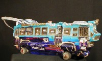 Trolleybus blauw (Geitenkamp)